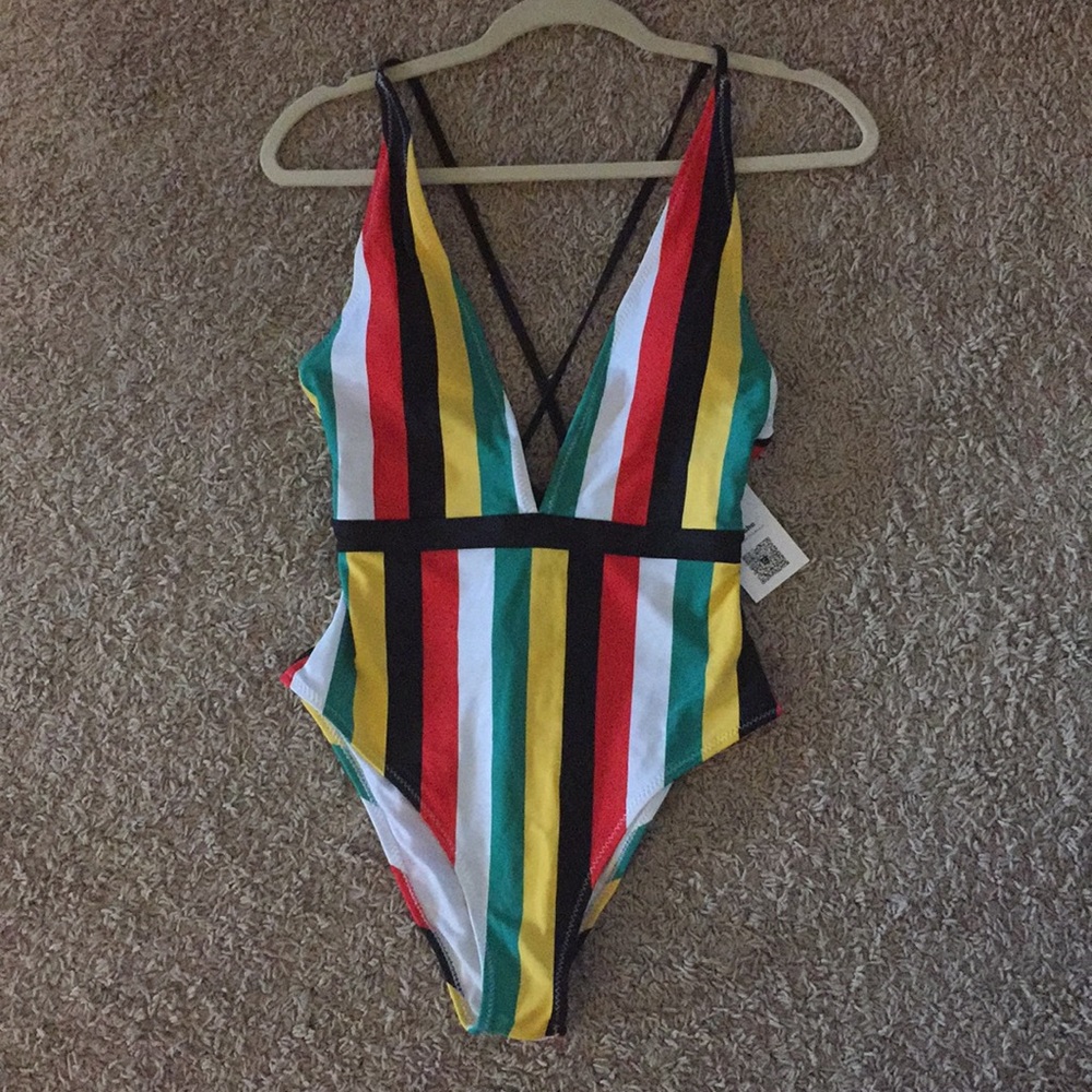 Very cute one piece bathing suit!